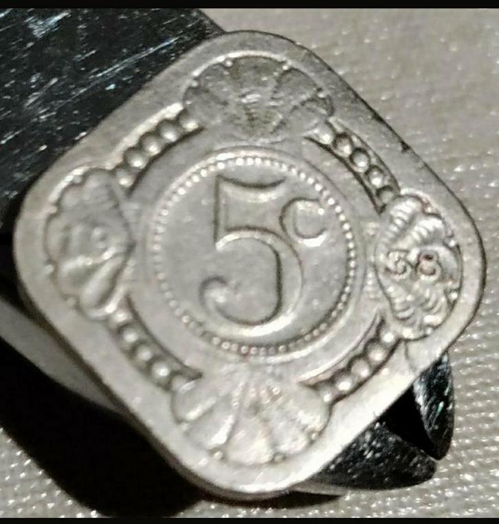 5 cent,1938,KoninGrijk der Nederlanden,knoop,Zilver, Postzegels en Munten, Munten | Nederland, Losse munt, 5 cent, Koningin Wilhelmina