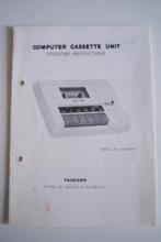 Taihaho Cassette Unit Operating Instructions (Commodore 64), Ophalen of Verzenden, Gebruikt