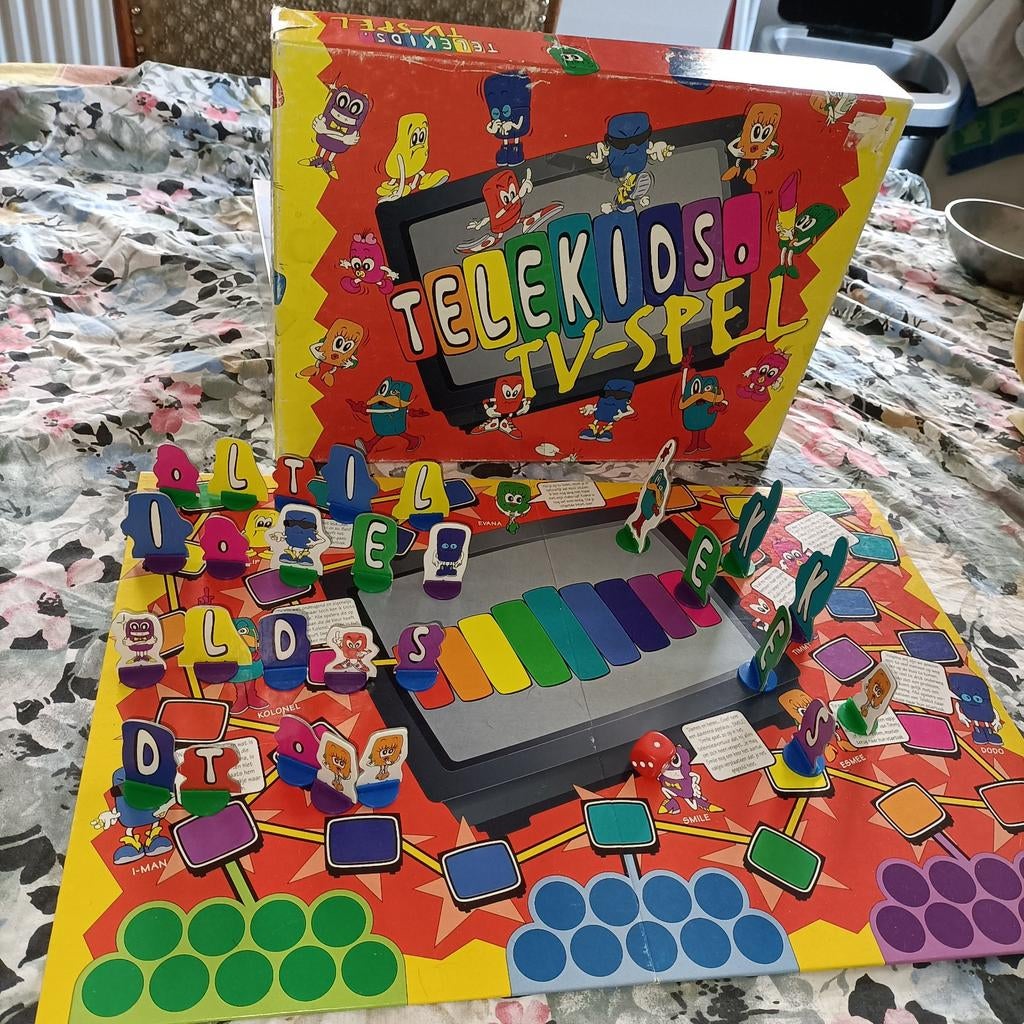 Telekids TV spel bordspel ! Carlo en Irene, Ophalen of Verzenden