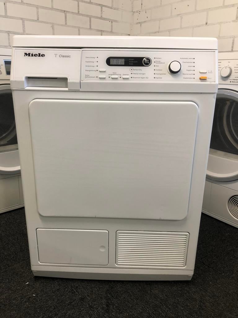 €319 A+++ Miele 7/8kg Warmtepomp droger display MET GARANTIE, Ophalen, Minder dan 85 cm, Overige typen, 8 tot 10 kg