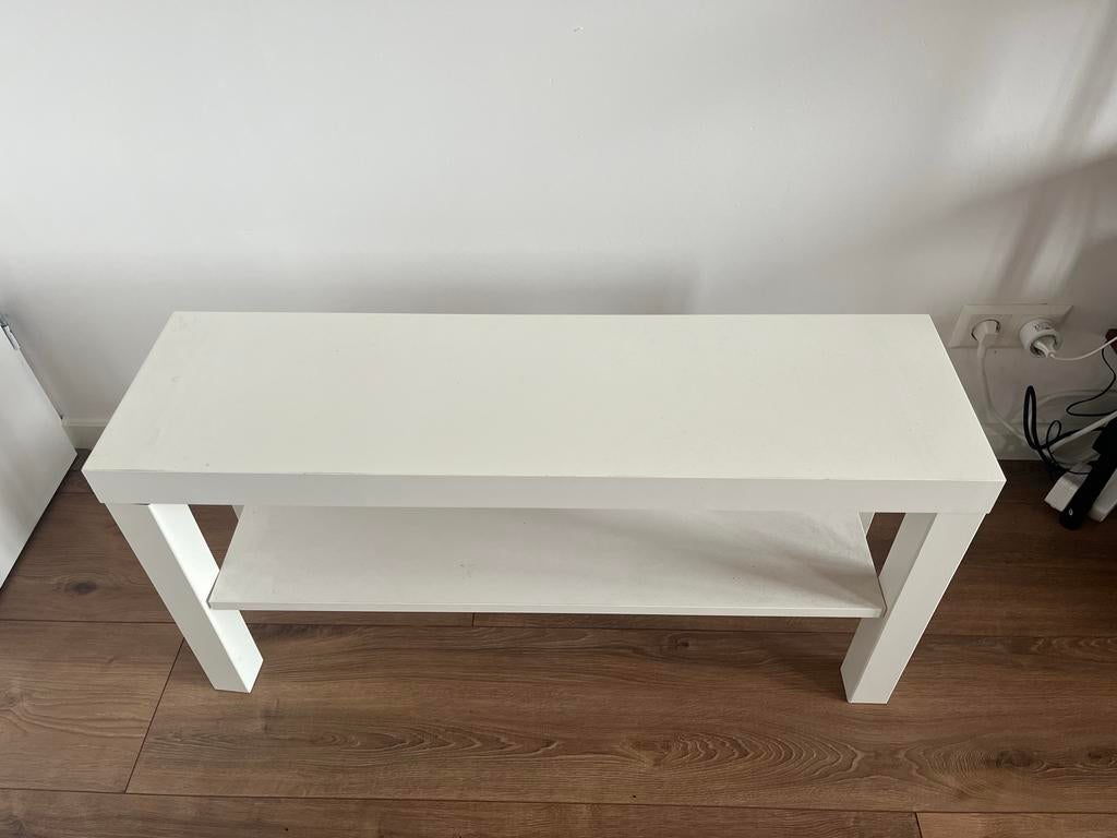 Wit Ikea TV meubel, Huis en Inrichting, Kasten | Televisiemeubels, Ophalen, Overige materialen, Gebruikt, 50 tot 100 cm
