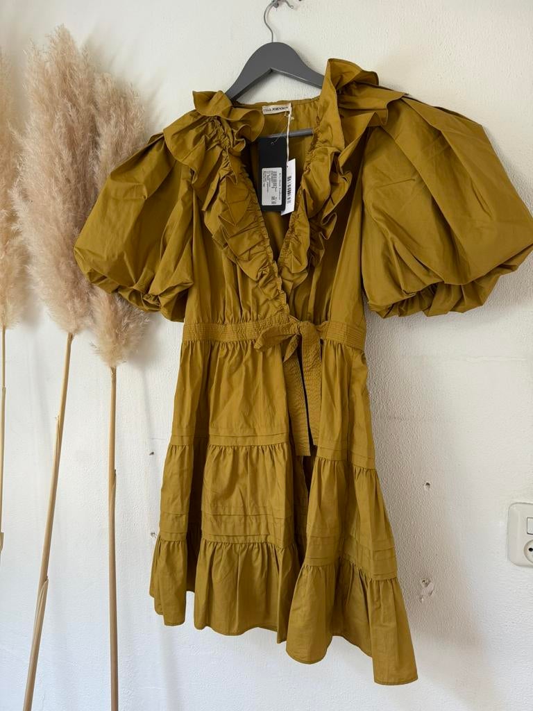 Ulla Johnson jurk, Kleding | Dames, Jumpsuits, Ophalen of Verzenden, Nieuw, Maat 36 (S), Geel