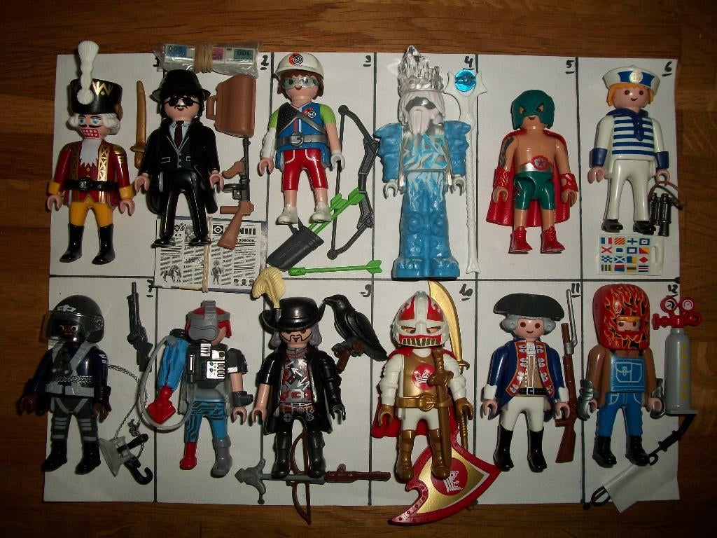 Figuren, poppetjes van serie 14 / figuren / poppetjes, Ophalen of Verzenden, Nieuw, Complete set