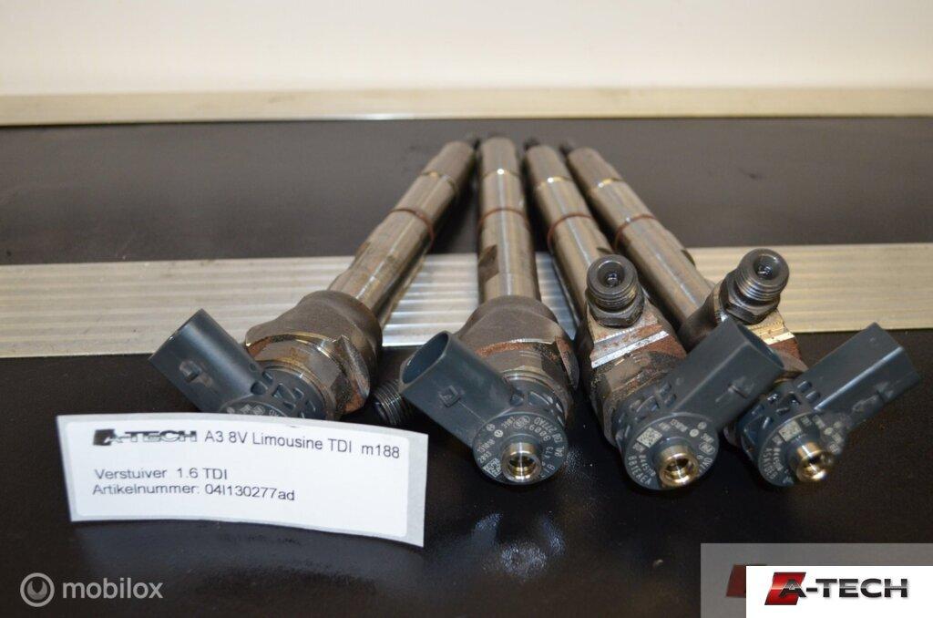 Verstuiver Audi A1 8X A3 8V 1.6 TDI 13-18 04l130277ad, Gebruikt, Volkswagen, Ophalen of Verzenden, Volkswagen
