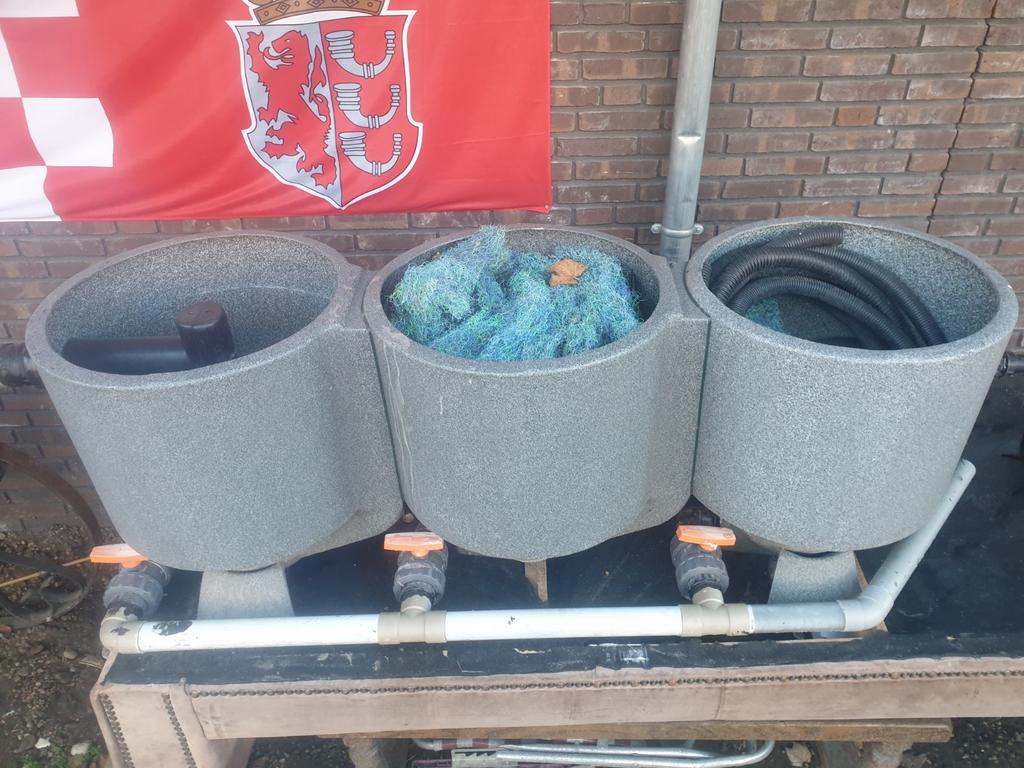 3 kamer filter, Tuin en Terras, Vijver-toebehoren, Ophalen, Gebruikt, Vijverfilter