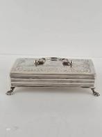 Zilveren lepeldoosje                                     Z47, Ophalen of Verzenden, Zilver