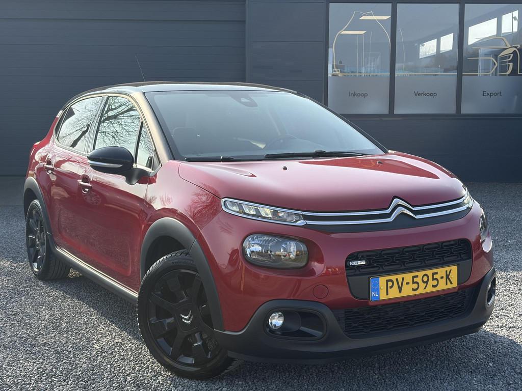 Citroen C3 1.2 PureTech Shine 2e Eigenaar,Navi,CameraDealer, Euro 6, 1199 cc, 450 kg, Origineel Nederlands