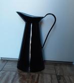 Vintage emaille kan zwart/ grijs., Ophalen