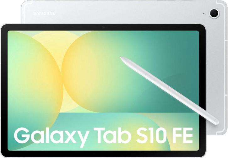Samsung Galaxy Tab S10 FE - Wifi - 128GB - Silver, Computers en Software, Android Tablets, Nieuw, Wi-Fi, 11 inch, 128 GB, Gps