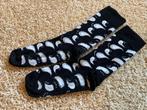 Sokken zwart-wit one size (40-45), Kleding | Heren, Sokken en Kousen, Ophalen of Verzenden, Zo goed als nieuw, Overige maten, Zwart