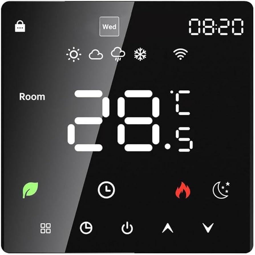 Thermostaat elektrische vloerverwarming, Doe-het-zelf en Verbouw, Thermostaten, Ophalen of Verzenden, Nieuw