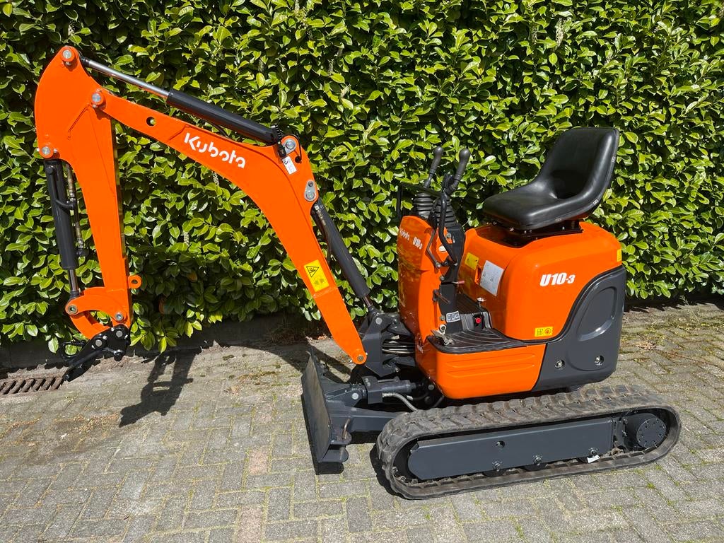 Kubota U10-3 Minigraver - Compact en Krachtig, Ophalen, Graafmachine