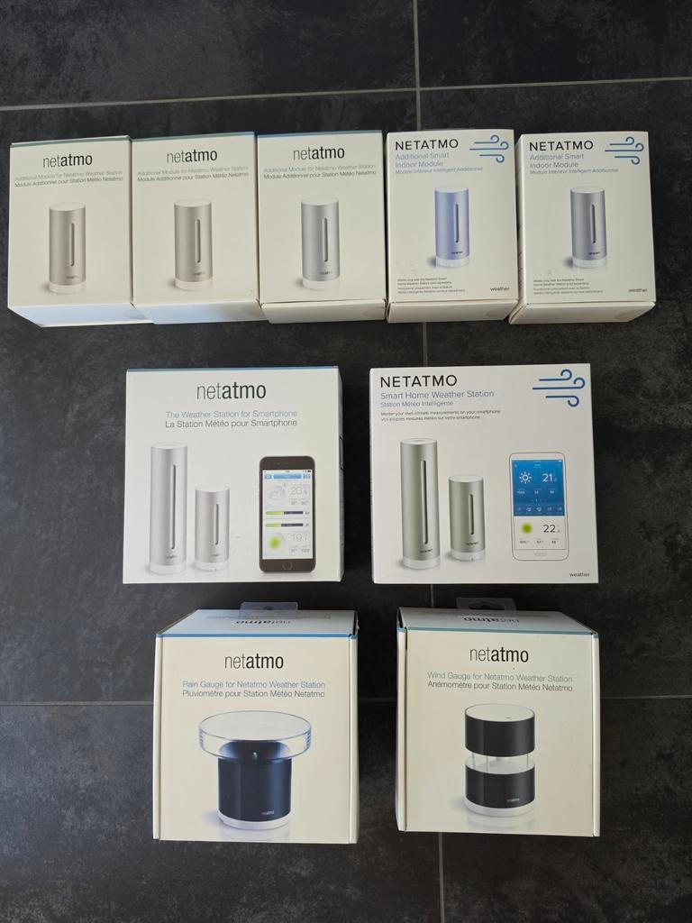 Netatmo Weerstation Compleet, Ophalen of Verzenden, Zo goed als nieuw, Weerstation