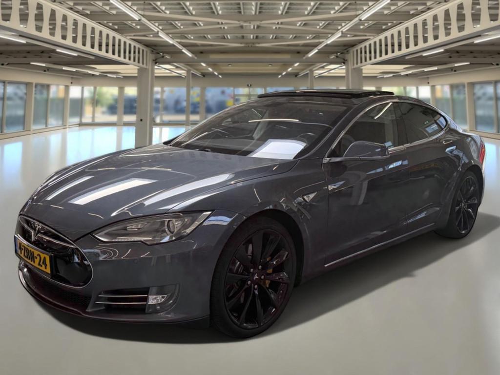Tesla Model S 85 Base Panorama dak 21 inch/ trekhaak/nieuwe, Achterwielaandrijving, Gebruikt, 85 kWh, 367 pk