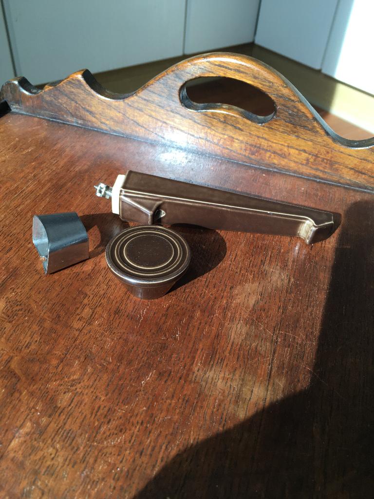 Keramieken steel en knop voor steelpan BK, Ophalen of Verzenden, Zo goed als nieuw, Overige materialen, Pannenset