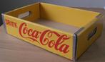 Geel Coca Cola kratje zeer stevig Karton rood Drink Coca-Col, Verzamelen, Ophalen of Verzenden, Nieuw, Gebruiksvoorwerp
