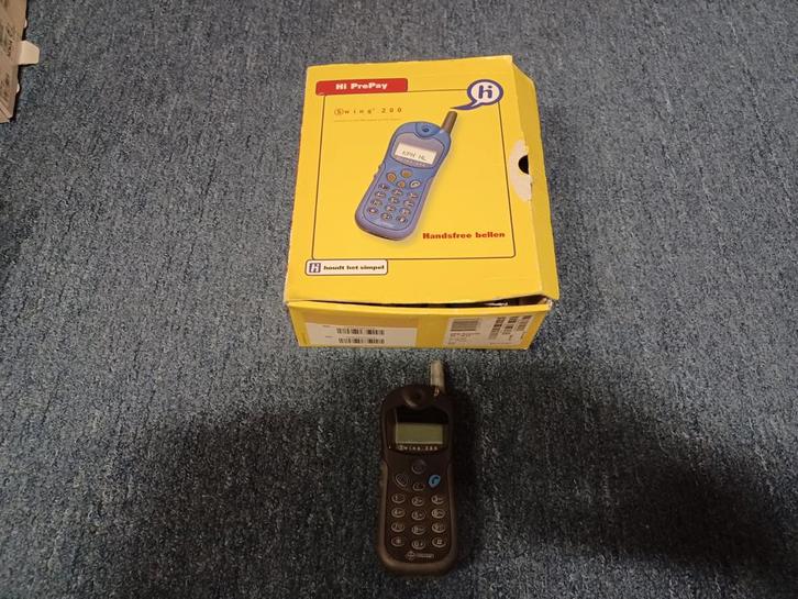 Zeldzame Pocketline Swing 200 compleet in doos, Telecommunicatie, Mobiele telefoons | Hoesjes en Frontjes | Nokia, Zo goed als nieuw