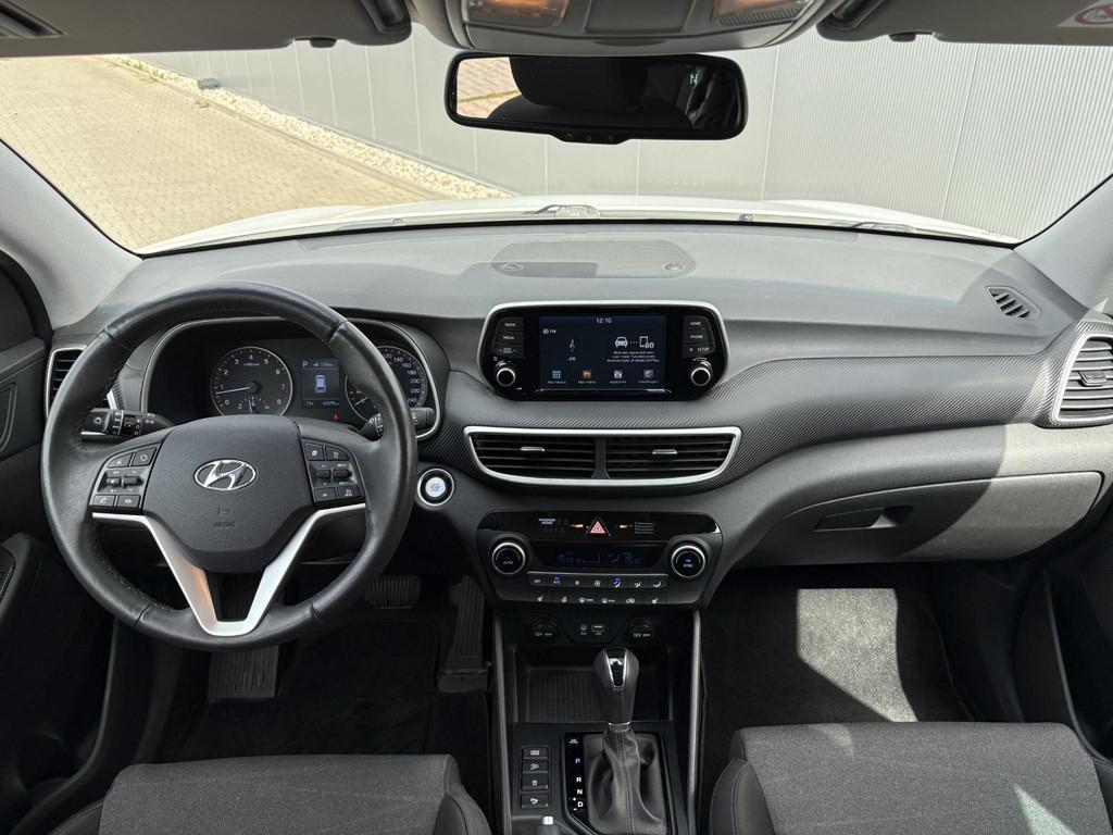 Hyundai Tucson 1.6 T-GDI / Automaat / Stoel- en Stuurverwarm, Auto's, Hyundai, Gebruikt, 4 cilinders, Wit, 1600 kg