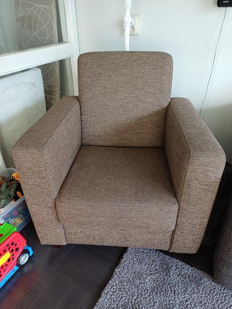 Fauteuil stoel, Huis en Inrichting, Ophalen, Gebruikt, 75 tot 100 cm, 50 tot 75 cm