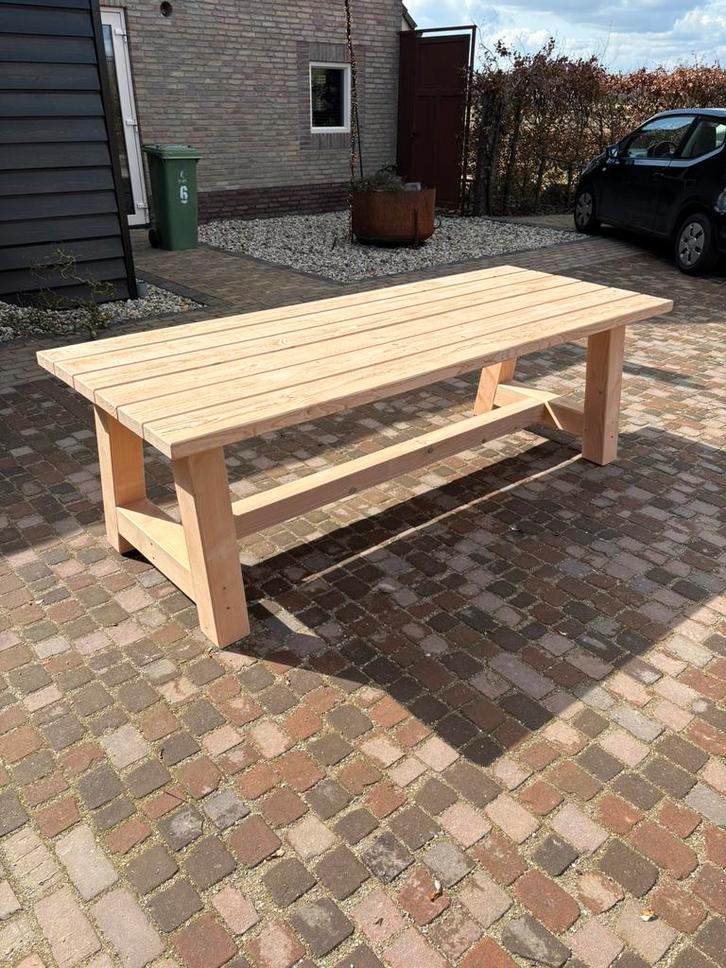 Douglas tuintafel / tuintafel douglas, Tuin en Terras, Tuintafels, Nieuw, Rechthoekig, Hout, Ophalen of Verzenden