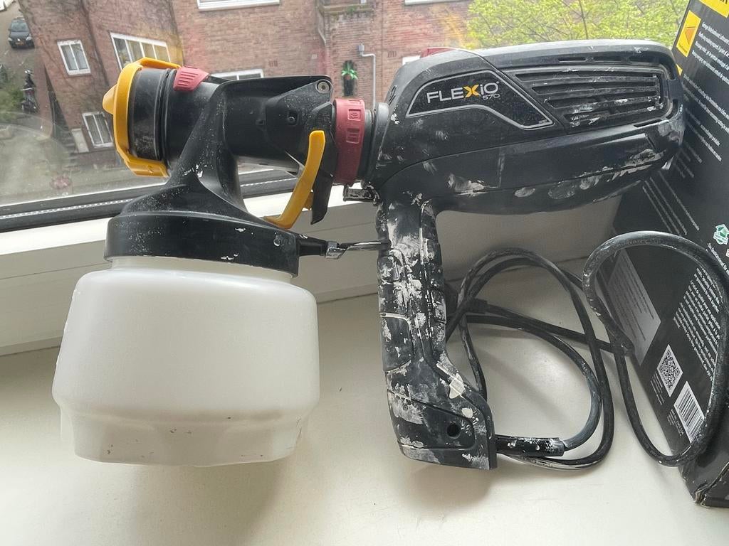 2x Wagner Universal Sprayer W570 Flexio, Ophalen of Verzenden, Gebruikt, Verfspuit of Verfpomp