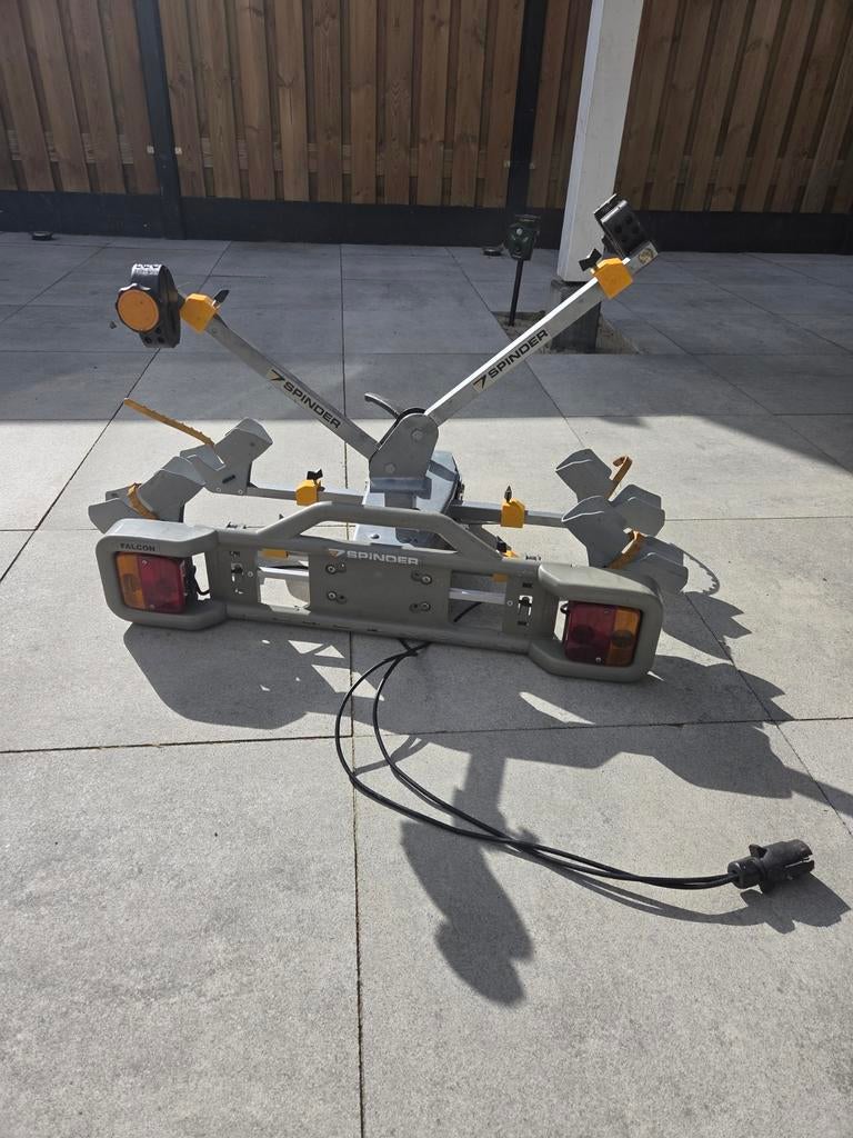 Fietsendrager Spinder, Ophalen of Verzenden, Zo goed als nieuw, Trekhaakdrager