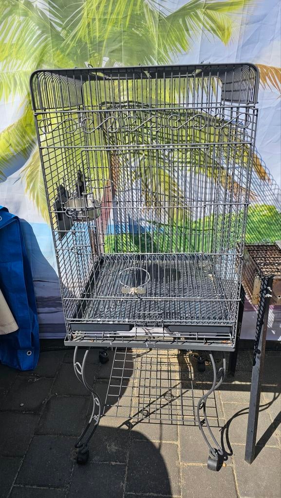 ** papegaaien kooi **, Dieren en Toebehoren, Ophalen, Zo goed als nieuw, Metaal, Vogelkooi