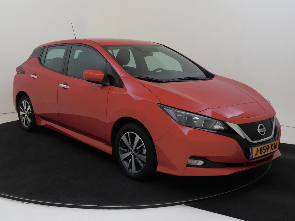 Nissan LEAF Acenta 40 kWh Airco | Navigatie | LM velgen | Cr, Auto's, Nissan, Electronic Stability Program (ESP), Stof, Gebruikt