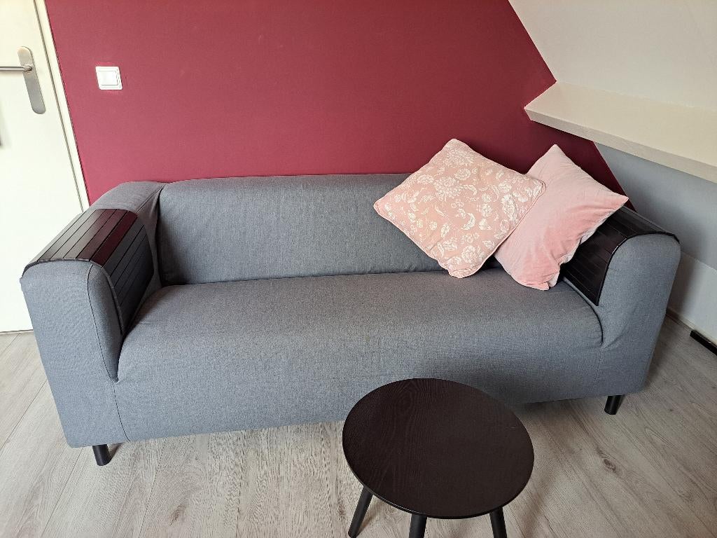 Ikea bank Klippan grijs, Huis en Inrichting, Banken | Bankstellen, Ophalen, 150 tot 200 cm, Tweepersoons, 75 tot 100 cm