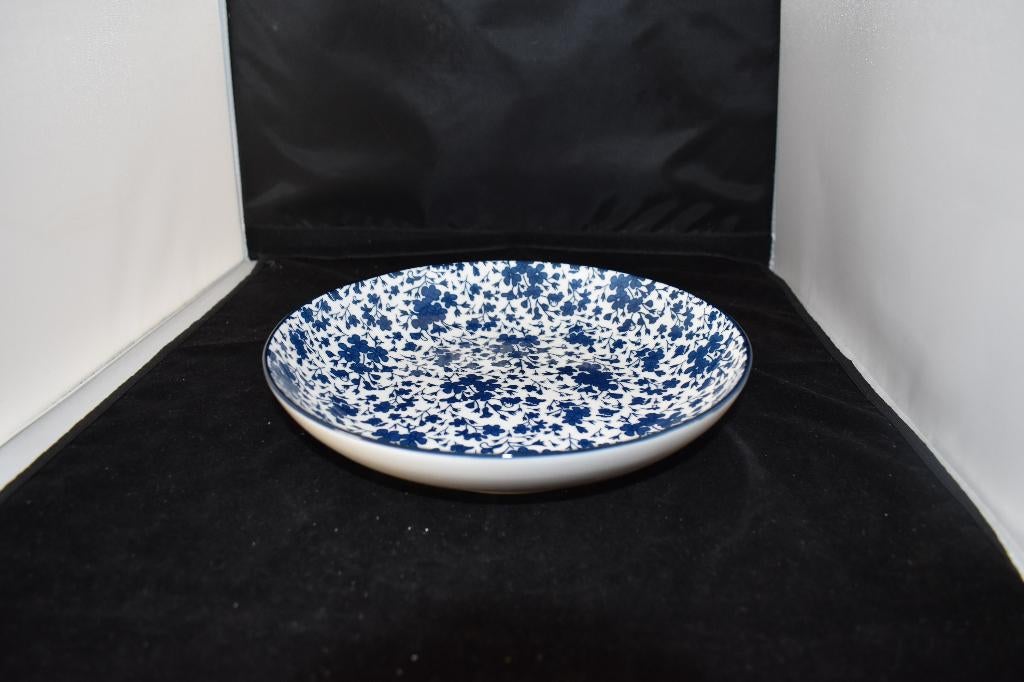Diepe borden Gusta Floral servies, Info@detagrijn.com, Overige materialen, Nieuw, Ophalen of Verzenden