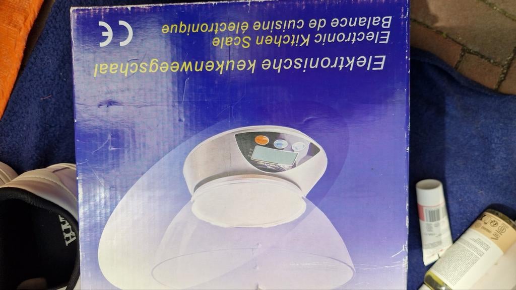 Keukenweegschaal, Minder dan 10 kg, Keukenweegschaal, 1 tot 500 gram, Ophalen of Verzenden