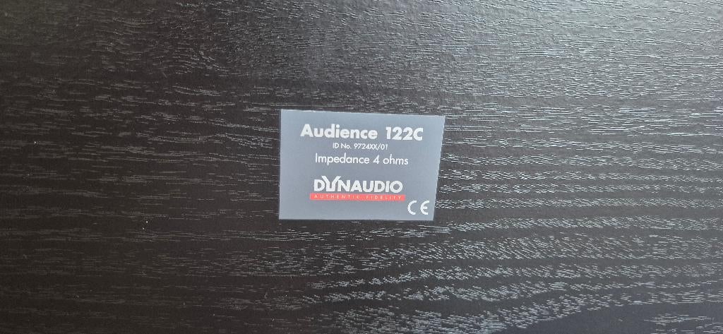Dynaudio, Audience 122C Center luidspreker, Audio, Tv en Foto, Luidsprekers, Gebruikt, Center speaker, 120 watt of meer, Overige merken
