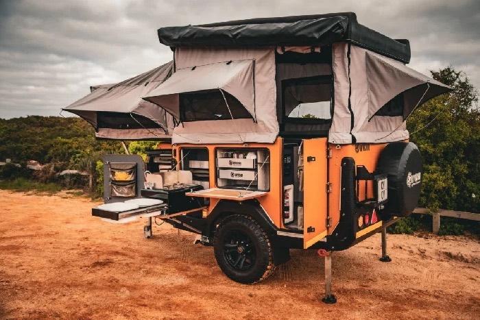 offroad kampeertrailer, Caravans en Kamperen, Hagelvast dak, Overige brandstoffen, Tot en met 3, Particulier