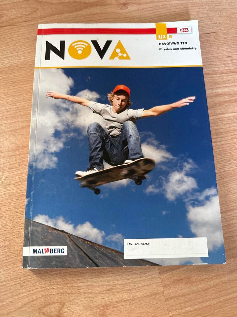 Nova havo vwo 1/2 B - Natuurkunde en Scheikunde, Boeken, Ophalen of Verzenden, Beta, Zo goed als nieuw, Overige niveaus