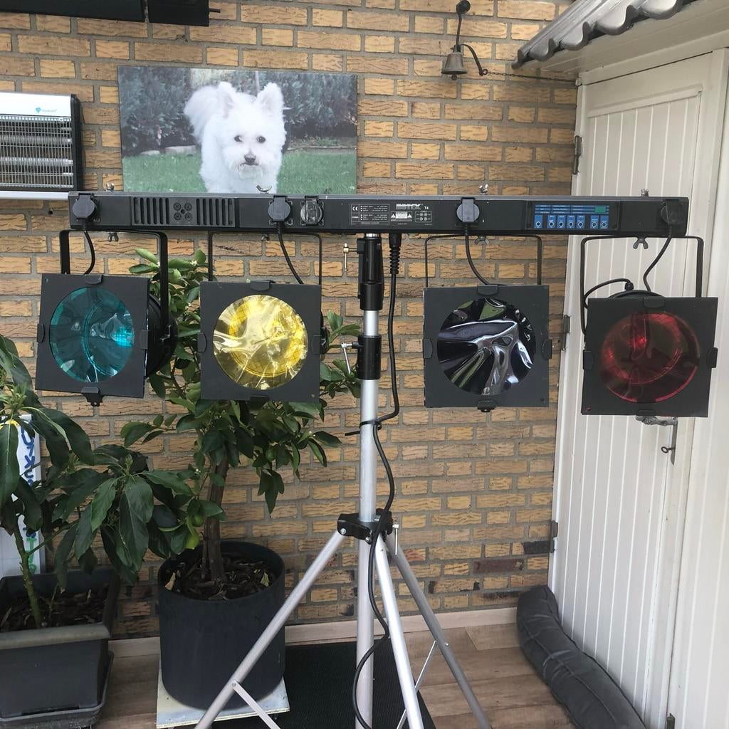 DJ show lichten - Alles inclusief, Ophalen, Gebruikt, Licht, Geluidgestuurd