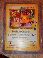 Pikachu 24 Celebrations 25th Anniversary, Ophalen of Verzenden, Zo goed als nieuw, Losse kaart, Foil