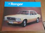 Folder GM Ranger, Ranger Coupe, Coupe GTS + 6-cilinders 1972, General Motors., Ophalen of Verzenden, Zo goed als nieuw, Overige merken