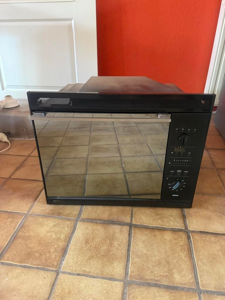 ATAG Combi oven magnetron inbouw 60x51,5cm, Witgoed en Apparatuur, Ophalen, Minder dan 45 cm, Gebruikt, Oven