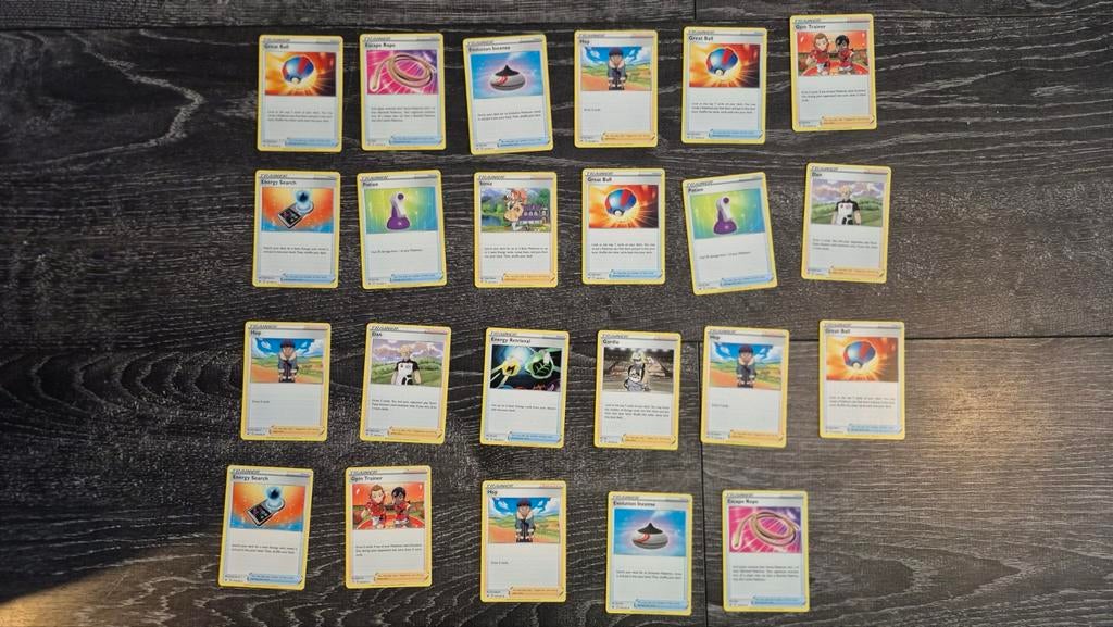 Pokémon TCG Trainer Kaarten Set - Diverse Trainers, Verzenden, Nieuw, Meerdere kaarten