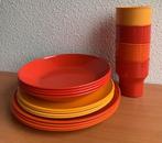 Mepal Kopenhagen: 4-p. servies #1 (retro/vintage), Lochem, Ophalen of Verzenden, Zo goed als nieuw, Mepal
