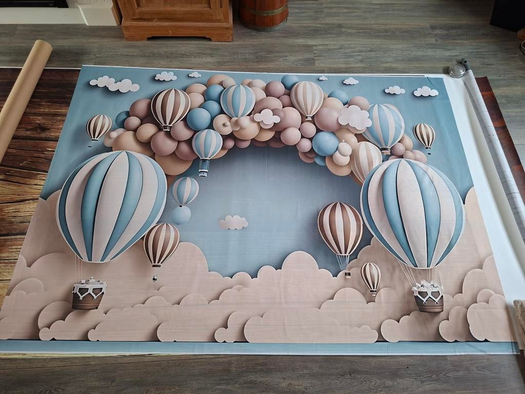 Achtergrond voor cakesmash of newborn, Ophalen of Verzenden, Achtergrond