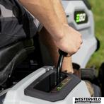 EGO accu zitmaaier zij uitworp TR4201E 4x 10AH accu GRATIS, Nieuw, EGO