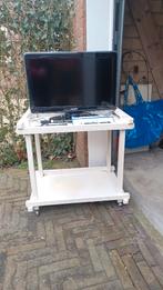 tv met serveerwagen, Ophalen, Philips, Gebruikt, 50 Hz