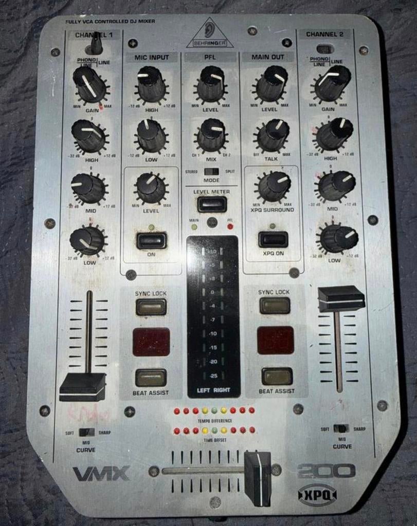 BEHRINGER PRO MIXER VMX 200, Ophalen of Verzenden, Zo goed als nieuw, Behringer