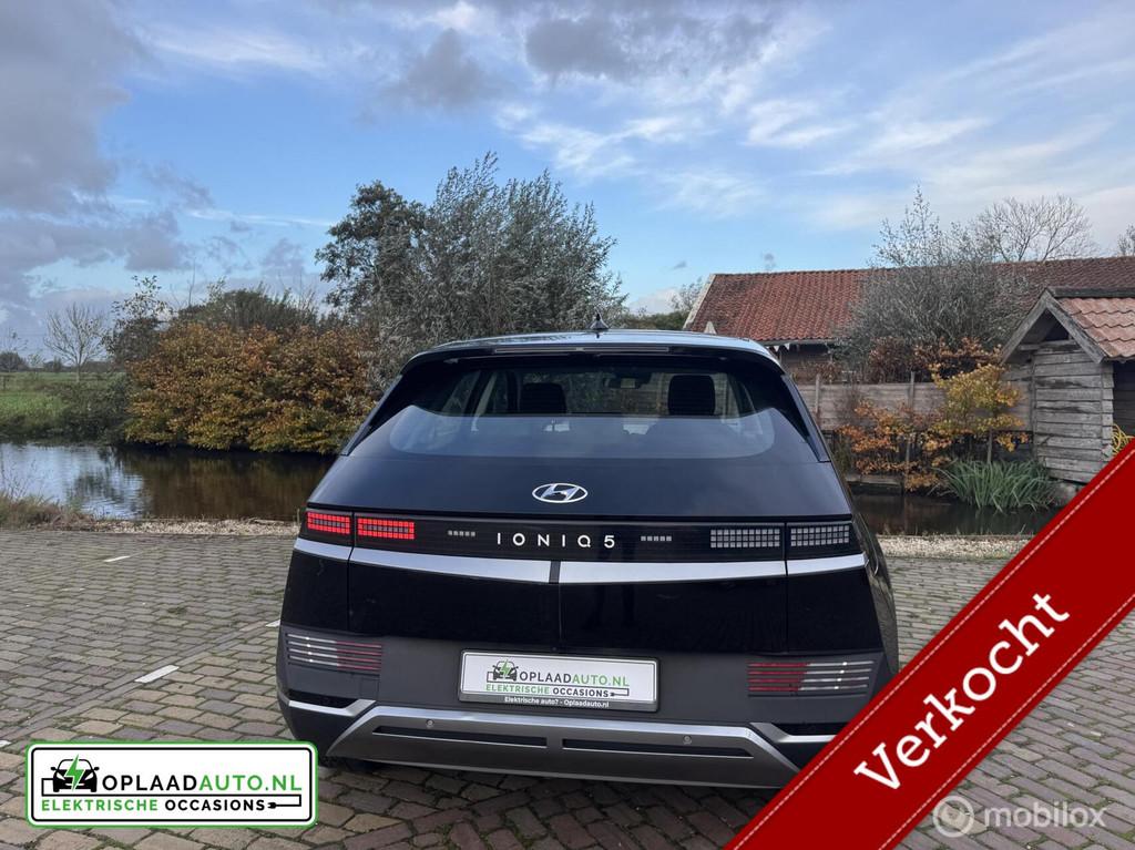 Hyundai IONIQ 5 73kWh Rwd | Warmtepomp | Soh 100%, Auto's, Hyundai, Achterwielaandrijving, Gebruikt, Met garantie (alle), Zwart