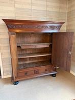 Kast eiken kussenkast, Ophalen, 25 tot 50 cm, 150 tot 200 cm