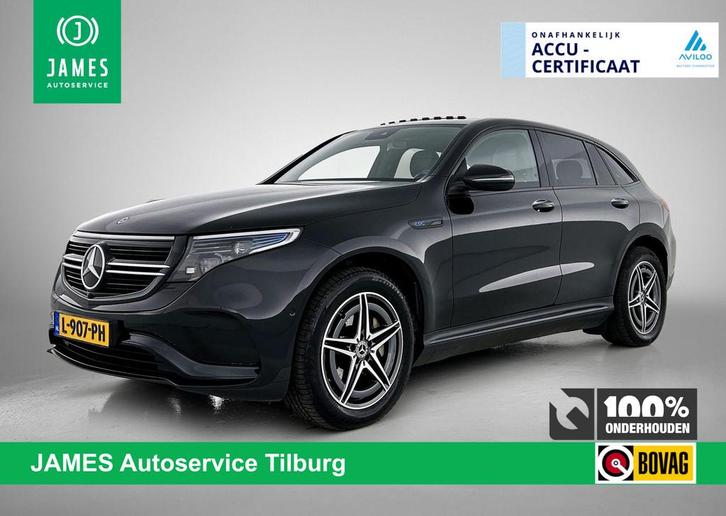 Mercedes-Benz EQC 400 4MATIC AMG Premium 80 kWh BLACK-LINE |, Auto's, Mercedes-Benz, Bedrijf, Te koop, EQC, 4x4, ABS, Achteruitrijcamera