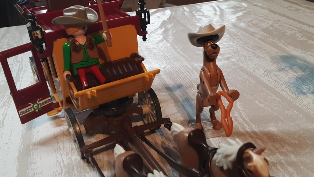 Scooby-Doo in het wilde westen., Ophalen of Verzenden, Zo goed als nieuw, Complete set