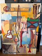 Groot schilderij Jasper Krabbé (1994) – gesigneerd, Ophalen