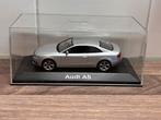 Audi A5 Coupe Zilver Metallic Schuco 1:43, Ophalen of Verzenden, Zo goed als nieuw, Auto, Schuco